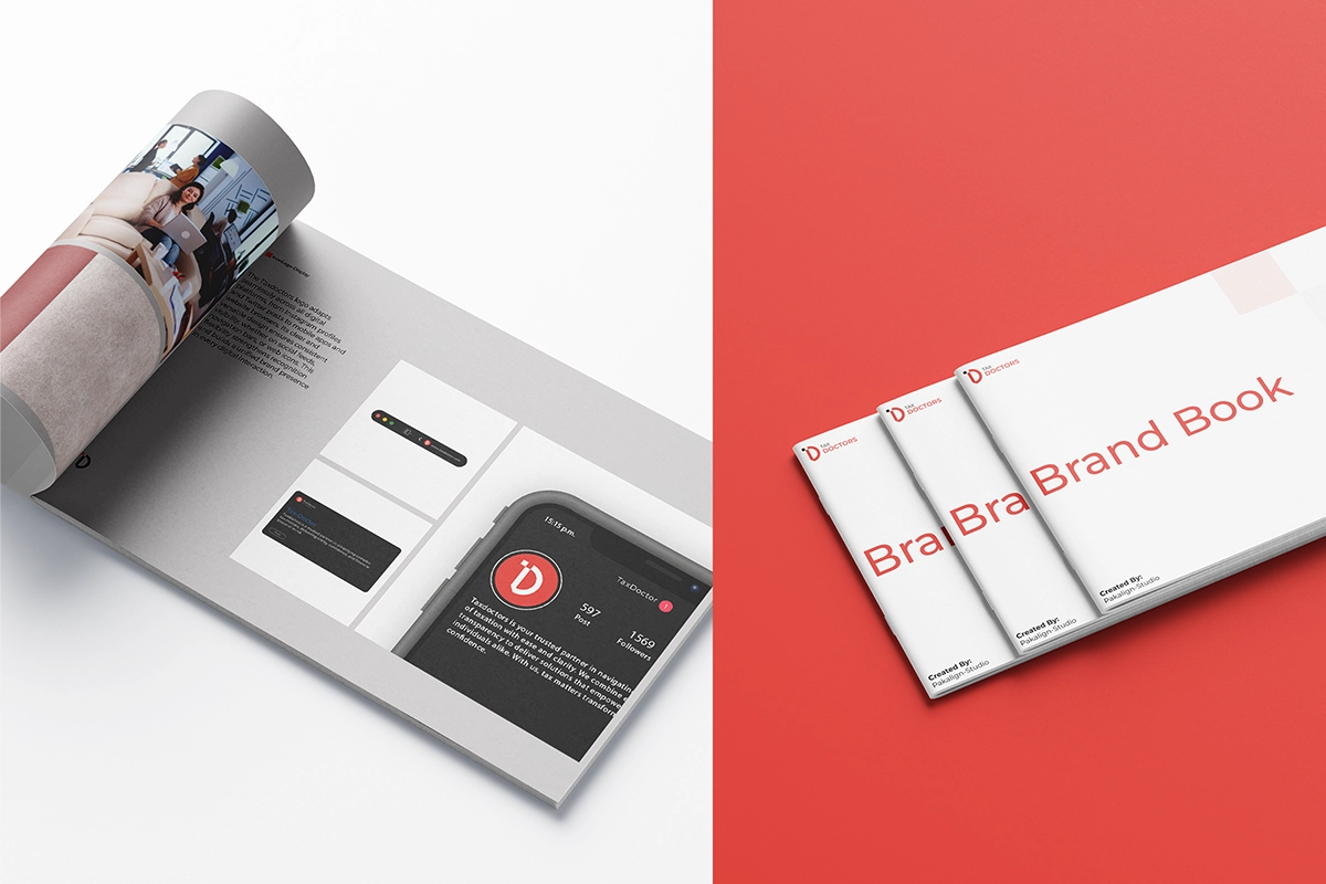 Exploring TaxDoctor – Brand Identity System - Design showcase 11
