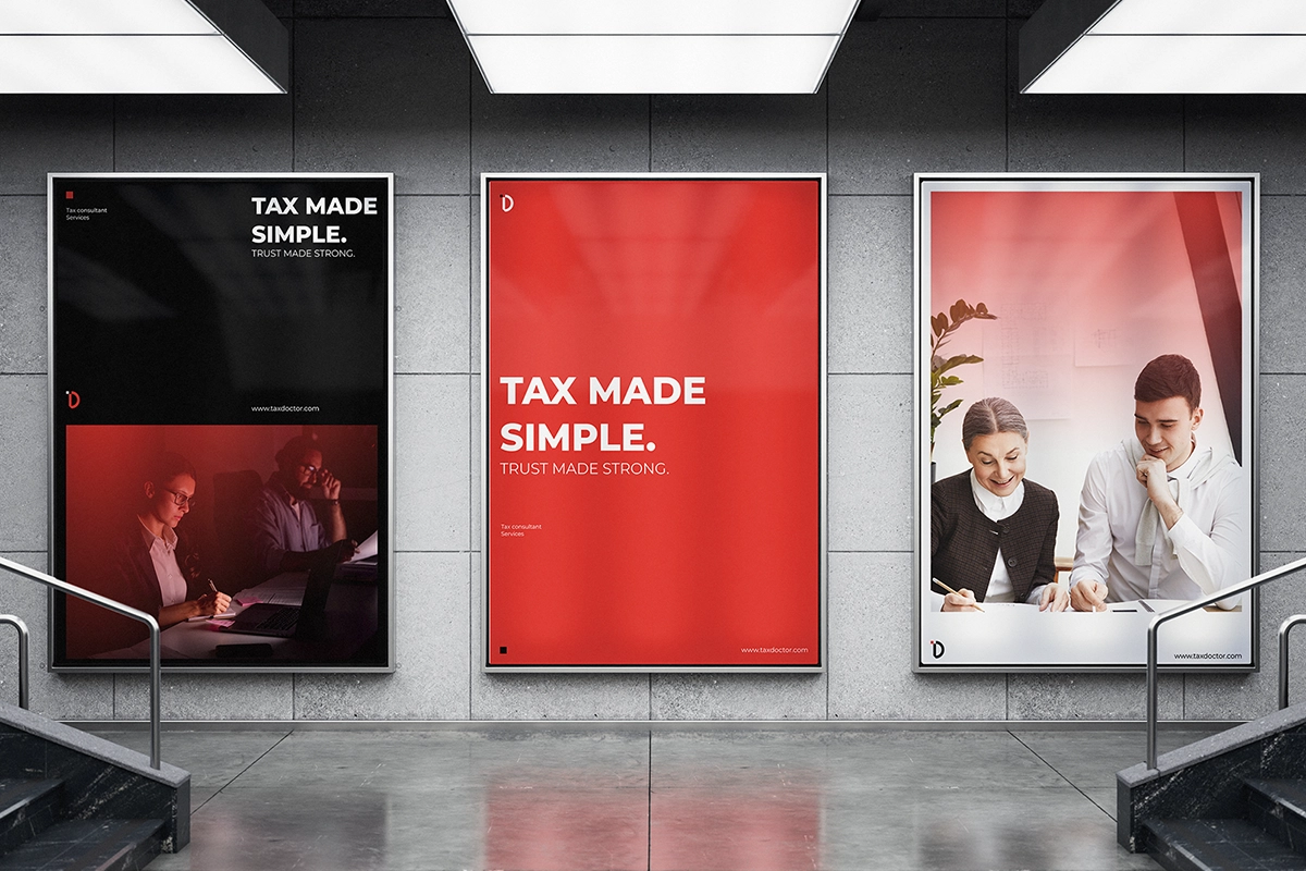 Exploring TaxDoctor – Brand Identity System - Design showcase 3