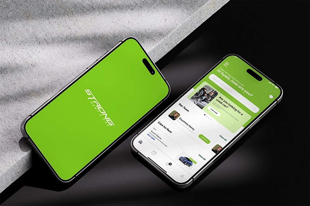 Strong Rental Cars Qatar - Web & App Redesign - Screen 2