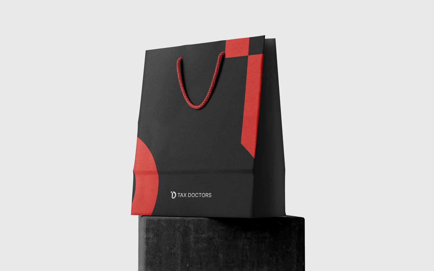 TaxDoctors hand carrying bag