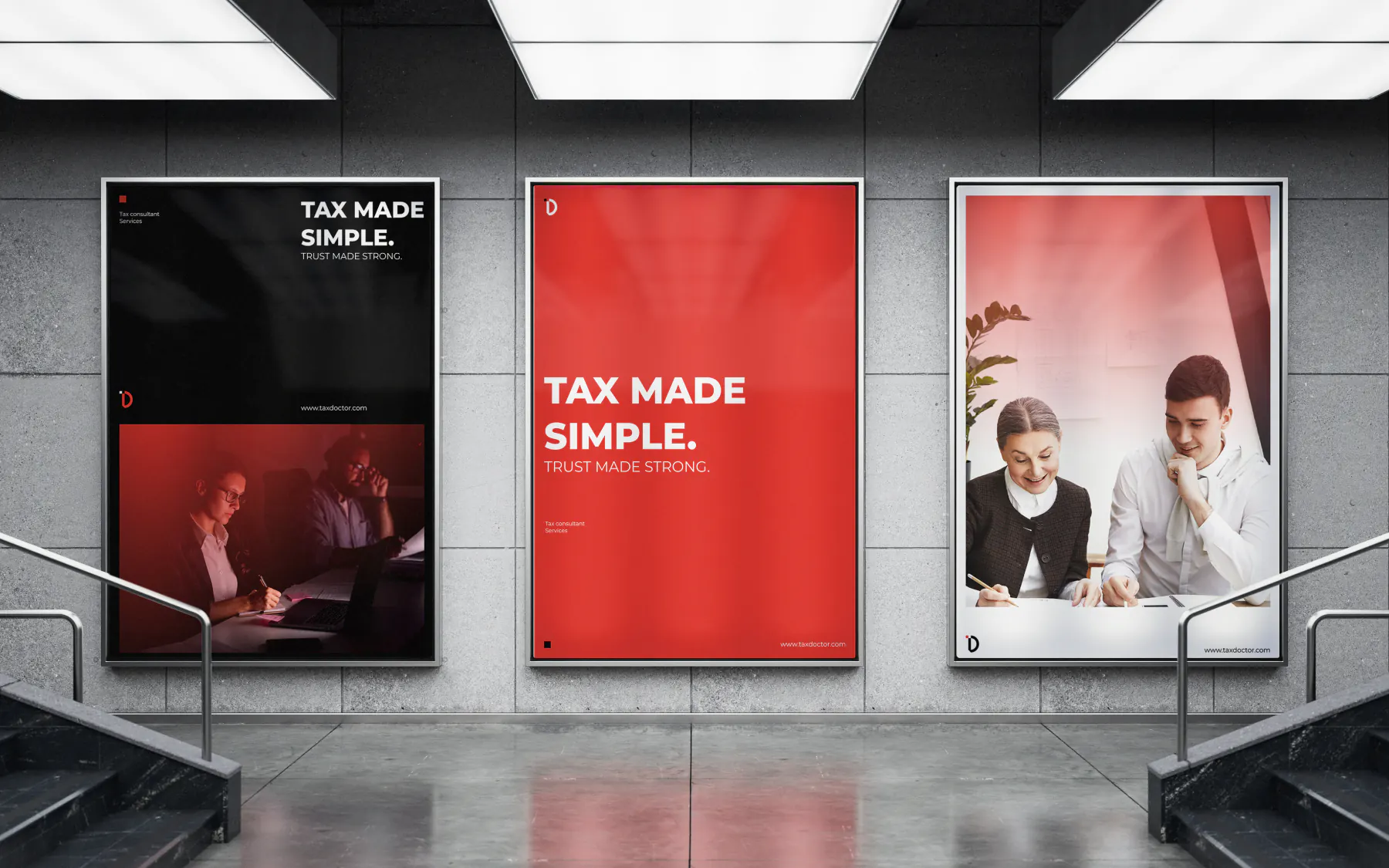 TaxDoctors indore posters