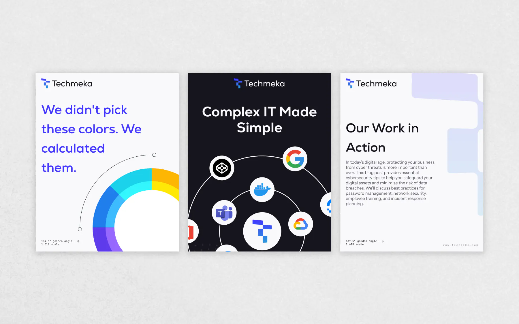 Techmeka Social Post with LinkedIn, instagram and Twitter