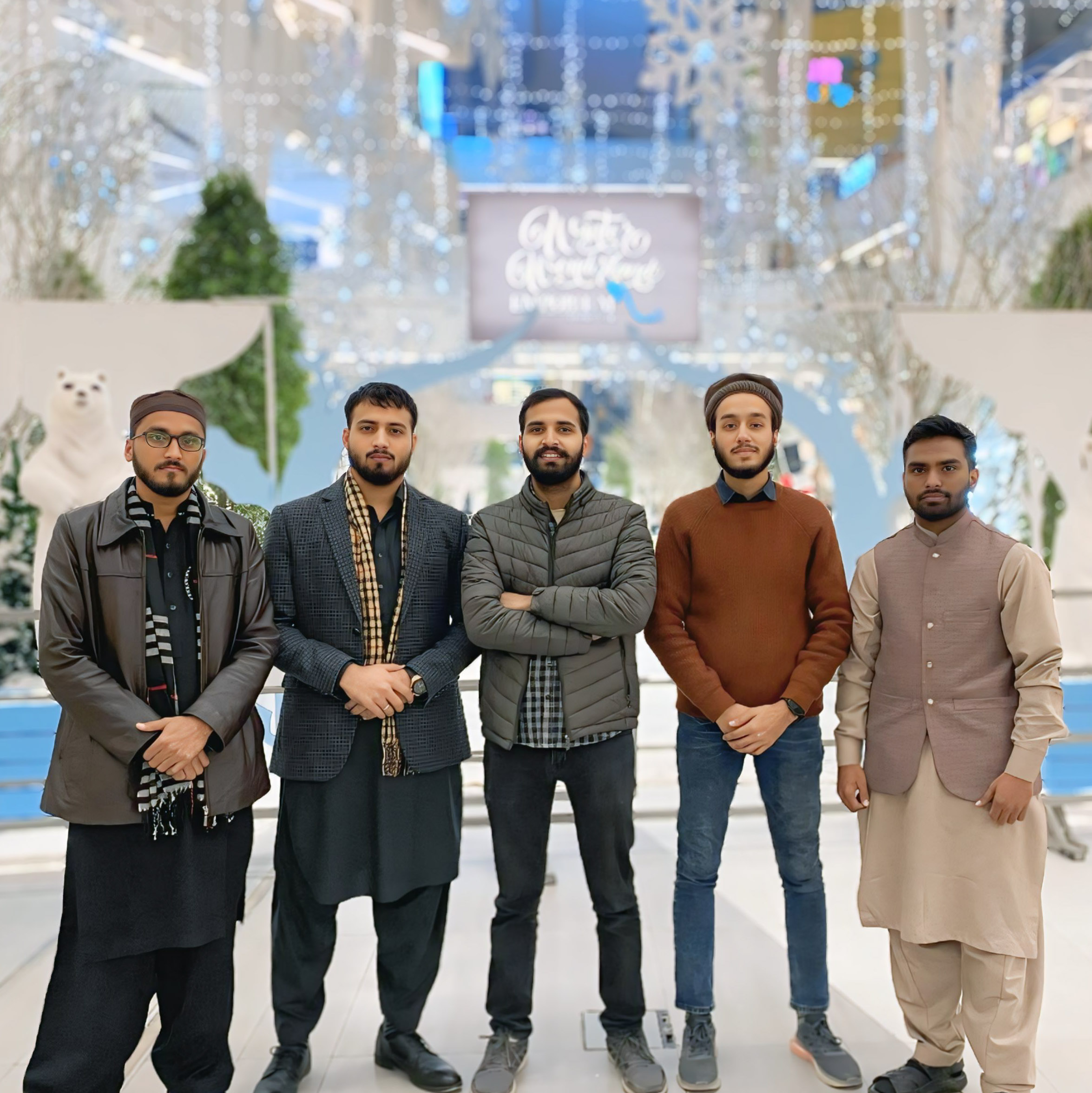 usama zahid with growth marvels Team