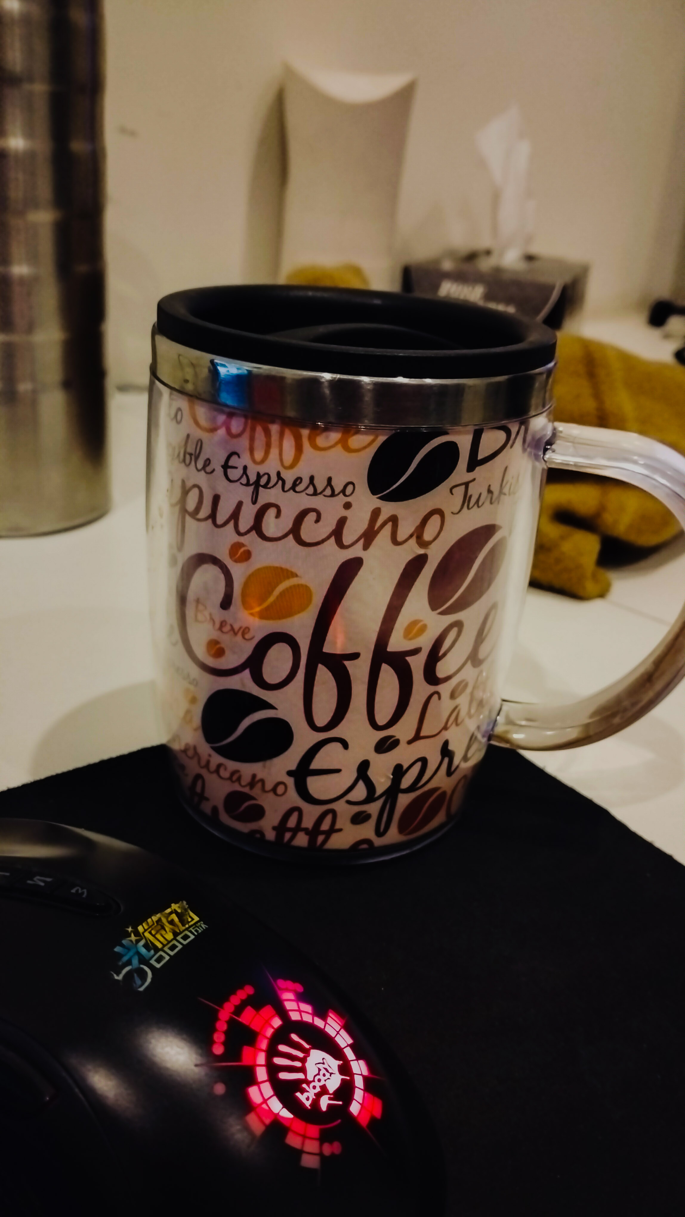 Usama Zahid Enjoying Coffee at Cross Code
